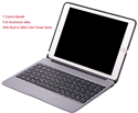 Firstsing 7 Colors Backlit Full Aluminium alloy Bluetooth Keyboard Case shell for iPad Pro 9.7 の画像