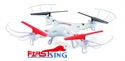 Изображение Firstsing 2.4G Middle RC Drone Quadcopter toys 360 degree flips With LED flash light