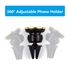 Image de BlueNEXT Magnetic Car Mount Air Vent Phone Holder,Suction Cup 360° Adjustable Phone Holder Universal,for Any Smartphone（Black）