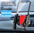 BlueNEXT Gravity Sensing Auto Clamp Car Air Vent Mount Mobile Phone Holder Hands-free Bracket - Red 