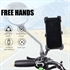 Image de BlueNEXT  Bicycle rearview mirror phone holder with and 360 degree swivel holder