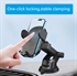 BlueNEXT Suction Cup Car Holder, Multifunctional Non-slip Mobile Phone Holder for Any Smartphone