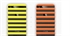 Изображение New Design Popular Ladder Stripes Hollow Protective Shell For iPhone 5 