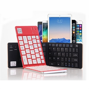 Изображение Bluetooth  wireless Mini Portable Folding keyboard thin aluminum