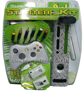 Image de FirstSing  XB3051  for  XBOX 360 6IN1 Starter Kit