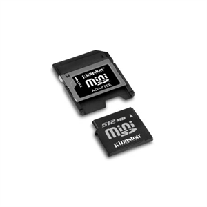 Picture of FirstSing  MC006 Kingston Mini Sd 512 MB