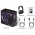 Image de Adjustable Over-ear Bluetooth Headphones MP3 Wireless RGB Headphones