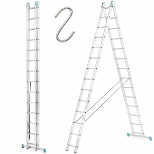 Picture of Ladder 2x14 Stepped Aluminum Painting Ladder