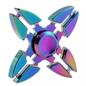 Picture of Firstsing 4 Crab Legs Alloy Finger Gyro Spinner Hand Spinner Fidget Desk Focus Toy EDC Rainbow