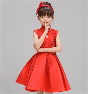 Image de Chinoiserie Sleeveless Formal Party Dress Wedding Bridesmaid