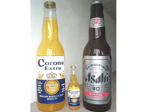 Image de Inflatable Wine Bottle