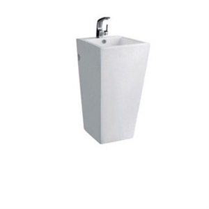 basin with pedestal