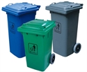 BX-B298 Garbage bin mobile trolley