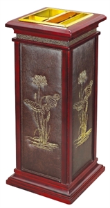 Picture of BX-A004 Wooden standing ash barrel