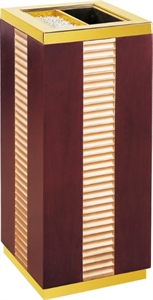 Picture of BX-A206 Wooden trash can