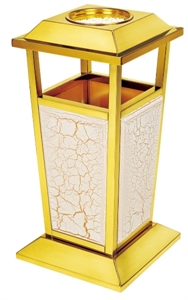 Picture of BX-A205 Titanium ashtray bin
