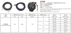 High-pressure hose