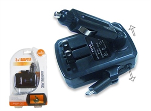 Image de 3IN 1 ADAPTER (AC ADAPTER,CAR ADAPTER,RETRACTABLE CABLE