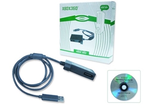 Picture of XBOX360 Hard driver data cable with disk