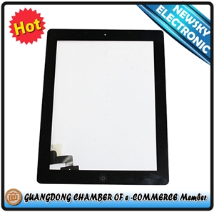 Image de For ipad 2 touch screen with home button assembly
