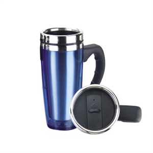 Picture of STAINLESS STEEL INNER PLASTIC OUTER MUG