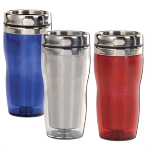 STAINLESS STEEL INNER PLASTIC OUTER MUG の画像