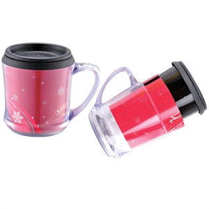 Image de DOUBLE WALL PLASTIC MUG
