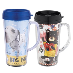 Picture of DOUBLE WALL PLASTIC MUG