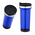 STAINLESS STEEL INNER PLASTIC OUTER MUG
