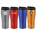 PLASTIC INNER AND STAINLESS STEEL OUTER MUG