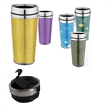STAINLESS STEEL INNER PLASTIC OUTER MUG