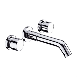 Picture of Double handle in-wall washbasin mixer