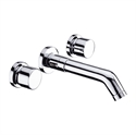 Picture of Double handle in-wall washbasin mixer