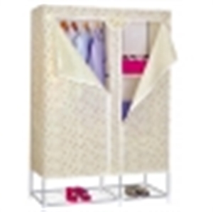 Image de 16mm Double Door Furniture Wardrobe With Shoes Rack