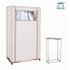 Picture of White Assemble Plastic Folding Portable Wardrobe