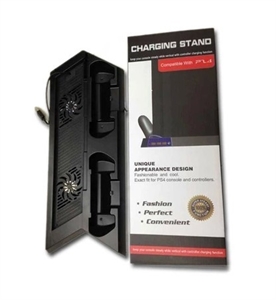 Picture of For PS4 Console And Controllers HUB & USB Port Cooling 2 Fans And Chargers Stand 