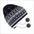 Picture of Bluetooth Beanie hat with headphones knitting wool material 