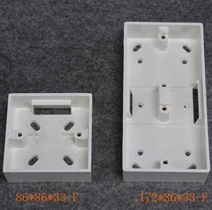 Image de Electrical PVC Junction Box for Trunking