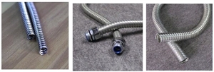 Exhaust Stainless Steel Flexible Metal Hose Pipe の画像