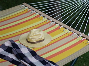 Picture of Citrus Stripe Olefin Fabric Hammock