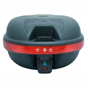 Picture of ABS motorcycle tail box, trunk