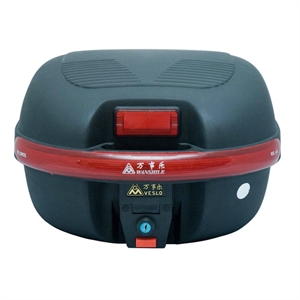 Image de ABS motorcycle tail box, trunk