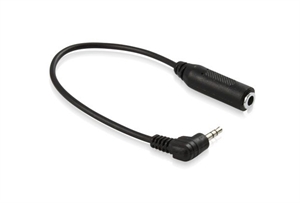 Picture of 2.5mm Angled Male to 3.5mm Female
