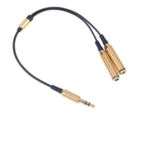 Image de 3.5mm Male to 3.5mm Female ×2