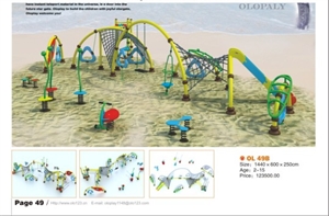 The latest style Spider- Man playground net climber