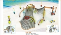 Interesting outdoor playground net climbing の画像