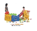 big inflatable outdoor play slide の画像