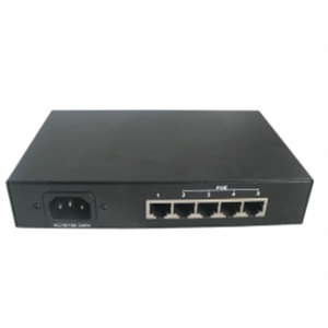 Picture of 4+1 ports POE switch IEEE802.3af standard, 15.4W
