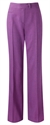 Ladies purple color trousers の画像