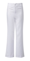 Ladies white color trousers の画像